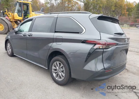 2025 Toyota Sienna Le from USA, damaged, VIN 5TDBRKEC7SS250994